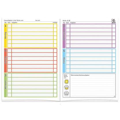 Roth Kompass Schreiblern-Hausaufgabenheft 1. Klasse A4