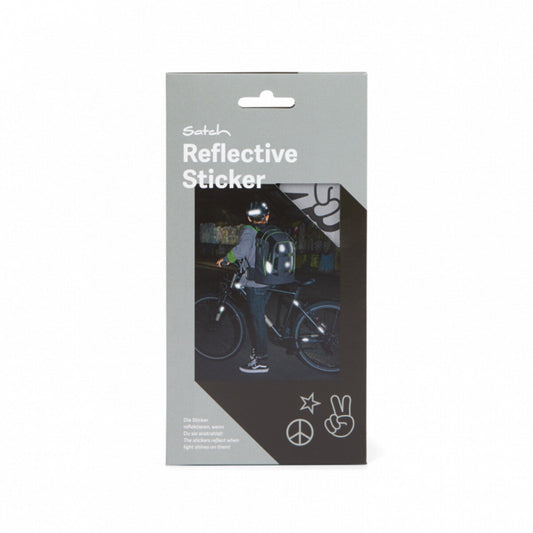Satch Reflective Sticker silber