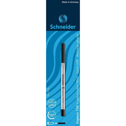 Schneider Kugelschreibermine 730, M, schwarz