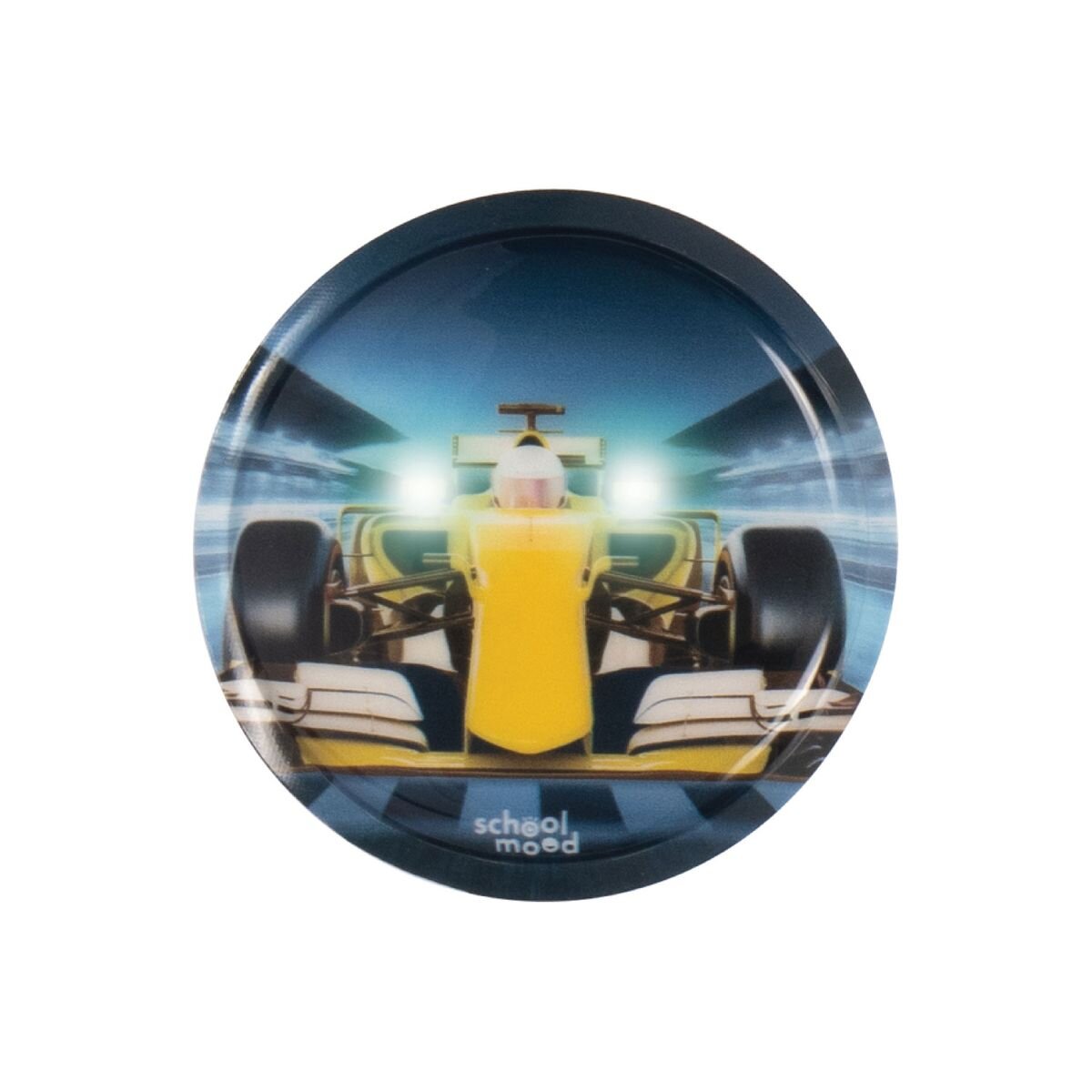 School-Mood LED Patchie Rennwagen