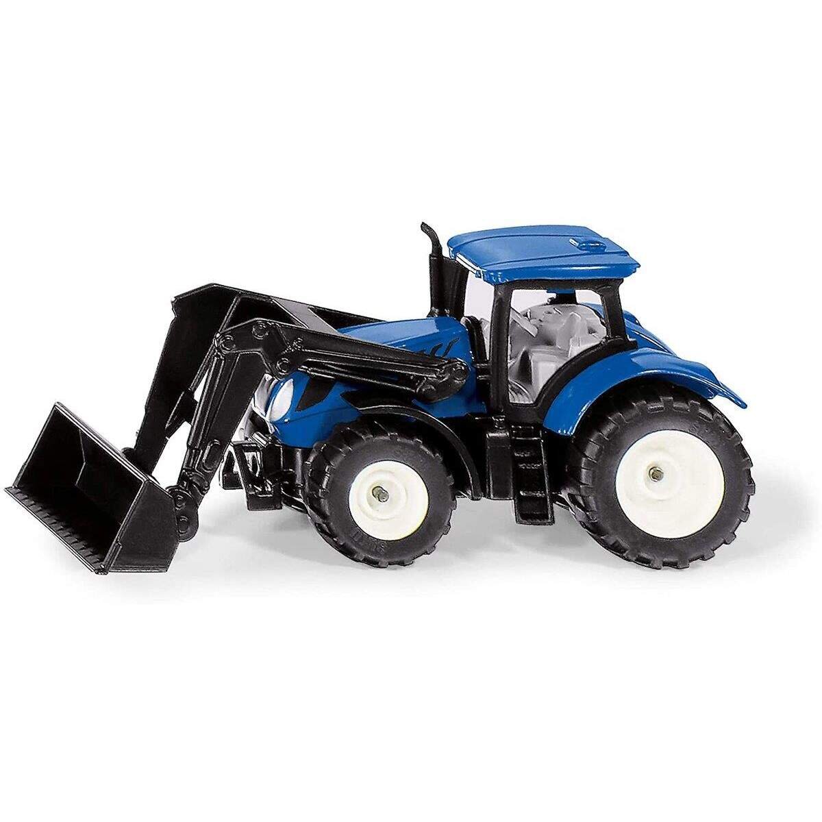 SIKU 1396 Siku Traktor New Holland blau mit Frontlader 3,5cm