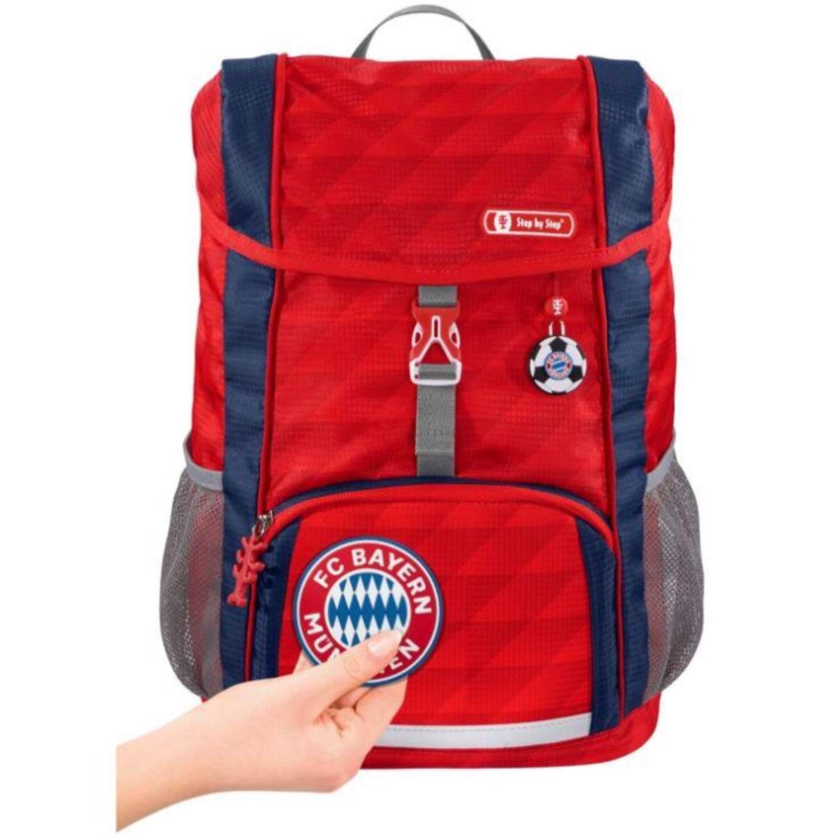 Step by Step Fc Bayern Mia San Mia Kinderrucksackset 3-teilig