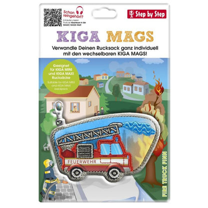 Step by Step KIGA MAGS, Fire Truck Finn