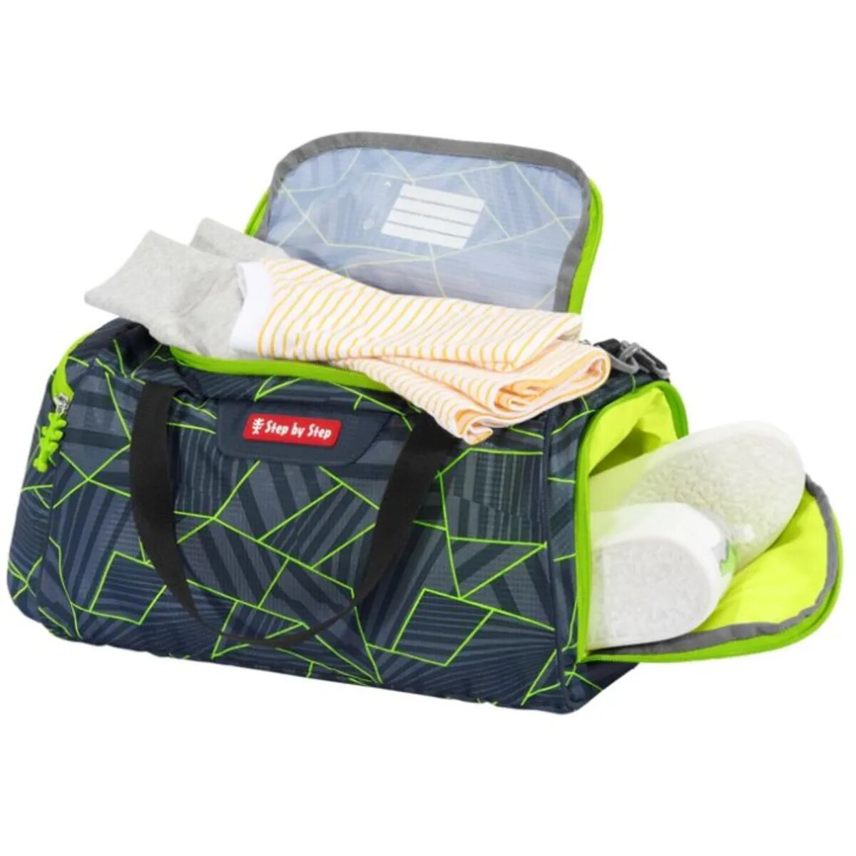 Step by Step Sporttasche "Dark Cat Chiko"