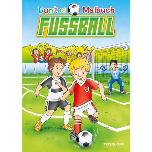 Tessloff Buntes Malbuch Fußball