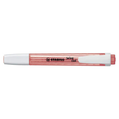 Textmarker - STABILO swing cool - Einzelstift - rot