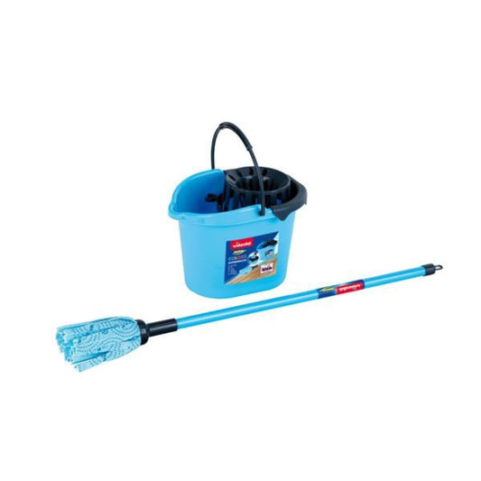 Theo Klein Wischmoppset Vileda Color Line 3-teilig, blau