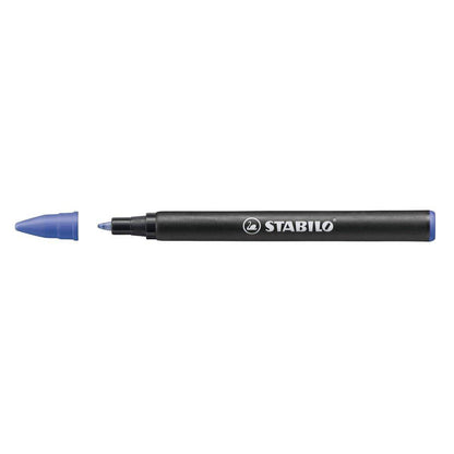 Tintenpatronen zum Nachfüllen - STABILO EASYoriginal Refill - medium - 3er Pack - Schreibfarbe blau (löschbar)