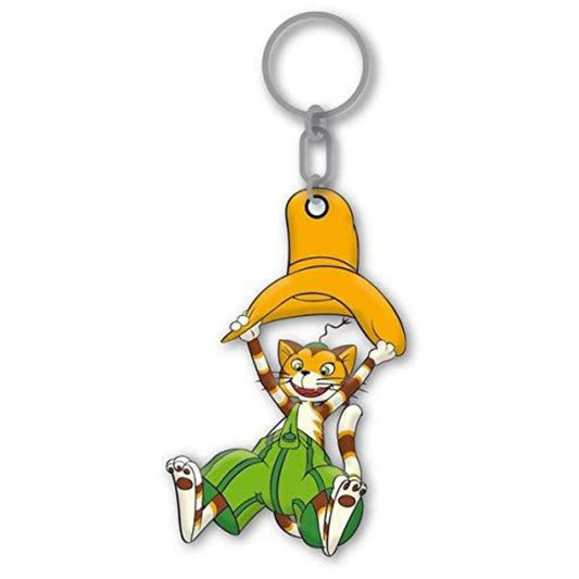 Trötsch 3D-Schlüsselanhänger Pettersson und Findus mit Ring: Findus mit Hut Zubehör