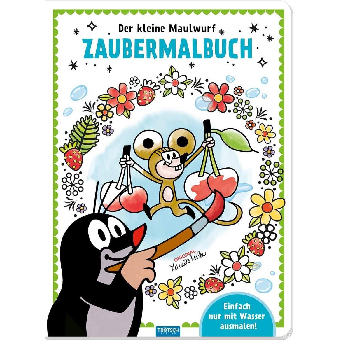 Trötsch Der kleine Maulwurf Malbuch Zaubermalbuch