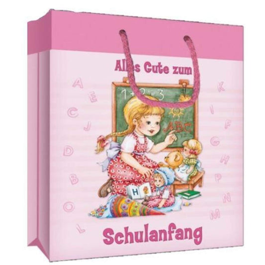 Trötsch Geschenktasche klein Zum Schulanfang 1 Stück, sortiert