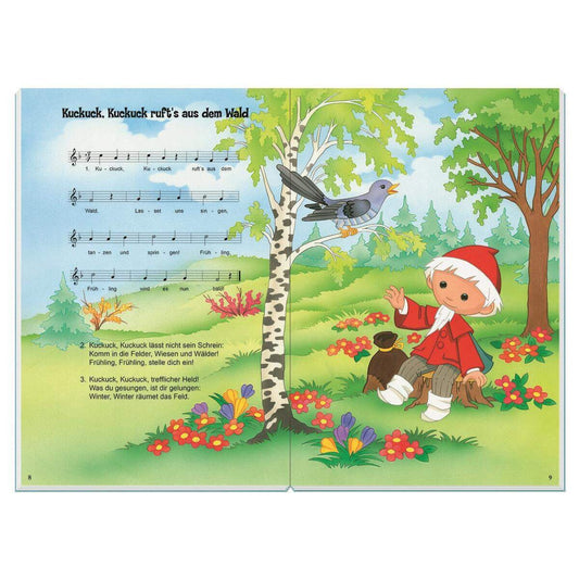 Trötsch Kinderlieder-Buch + CD Sandmann