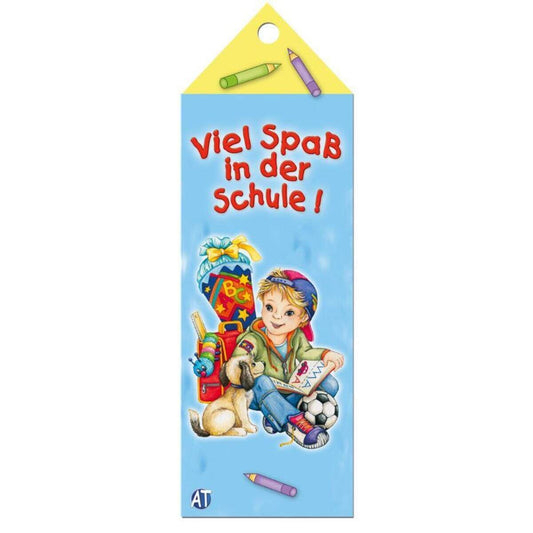 Trötsch Lesezeichen Schulanfang 1 Stück, sortiert