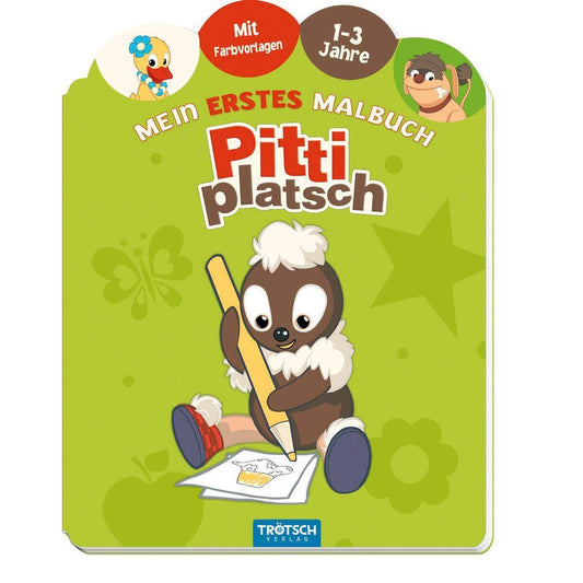 Trötsch Mein 1. Malbuch Pittiplatsch