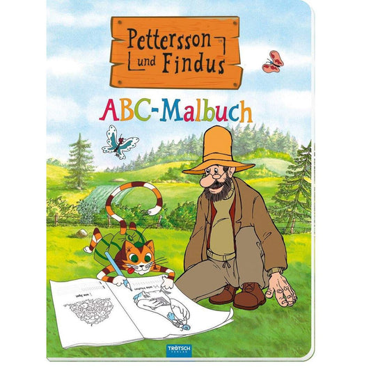 Trötsch Trötsch Pettersson & Findus ABC Malbuch