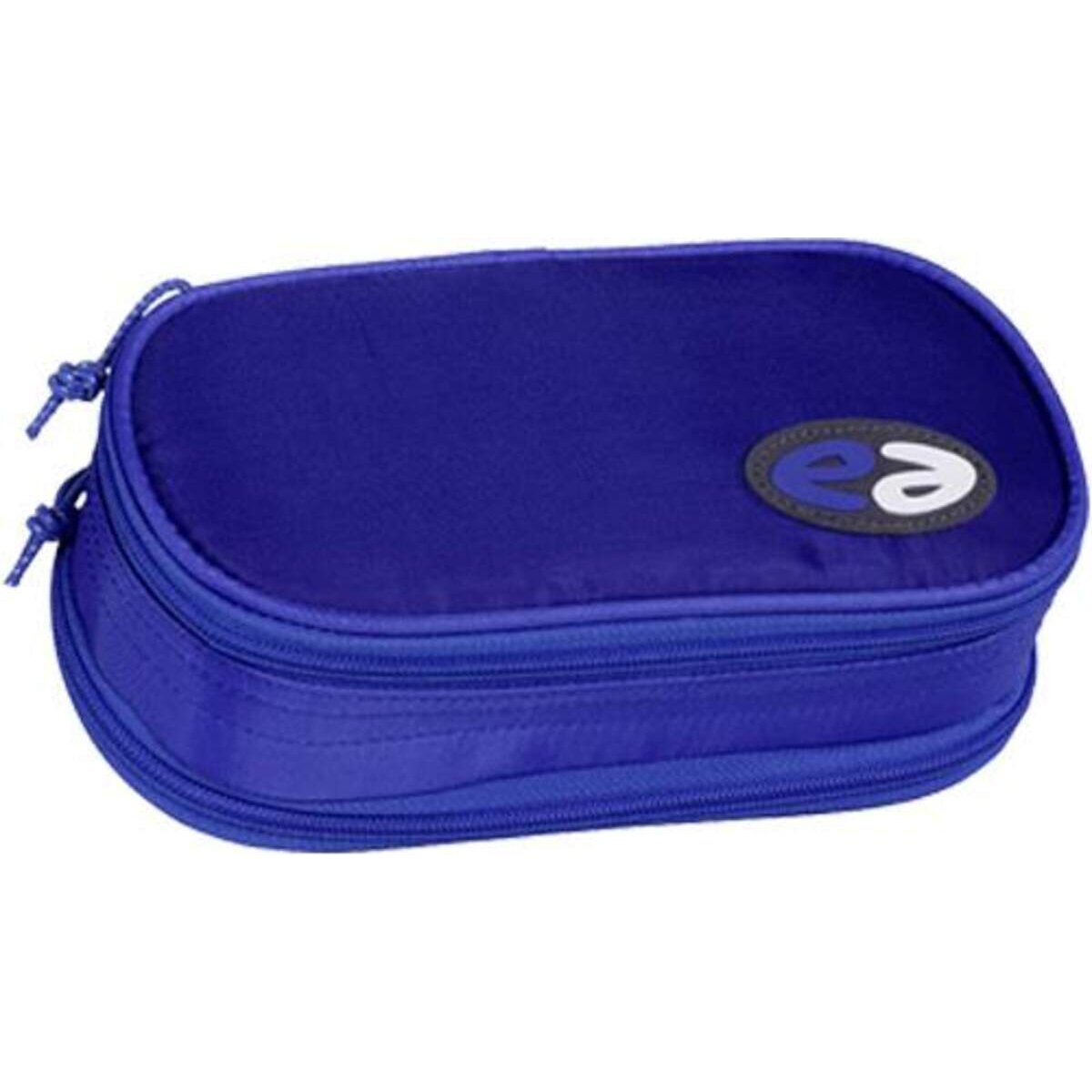 YZEA BOX Etui Box mit Zirkelfach MARINA blau